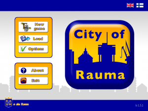 City of Rauma Main menu.png
