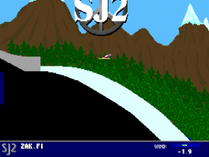 Ski Jump International 2 Gameplay screen.png