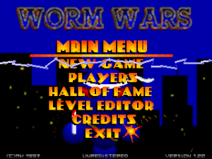 Worm Wars Main menu.png
