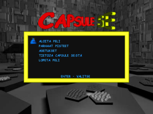 Capsule SE Main menu.png