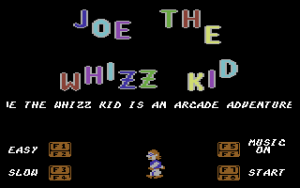 Title screen of the game