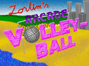 Zorlims Arcade Volleyball Title screen.png