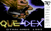 Quedex Title screen.png